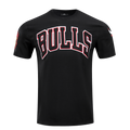 NBA CHICAGO BULLS CLASSIC CHENILLE MEN'S TEE (BLACK)