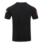 NBA CHICAGO BULLS CLASSIC CHENILLE MEN'S TEE (BLACK)