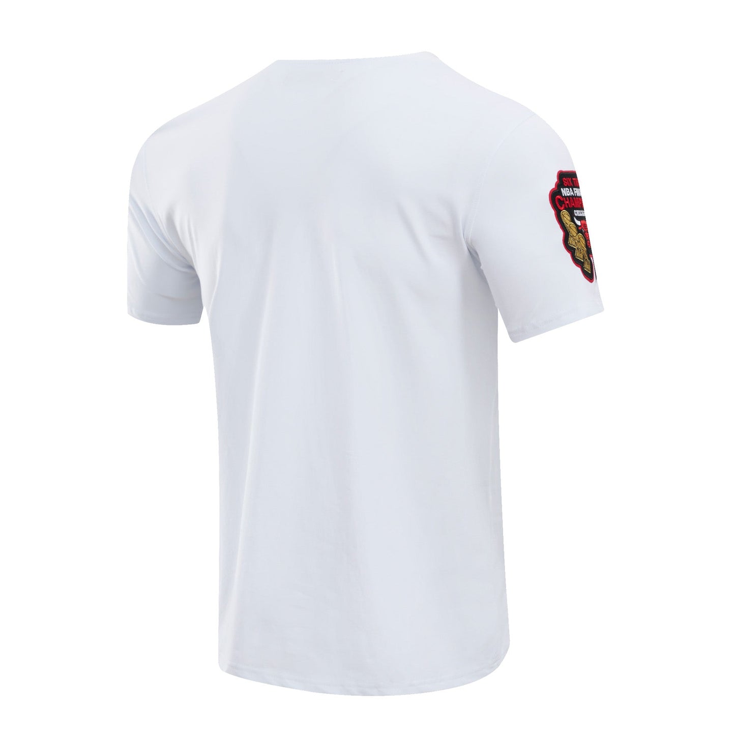 NBA CHICAGO BULLS CLASSIC CHENILLE MEN'S TEE (WHITE)