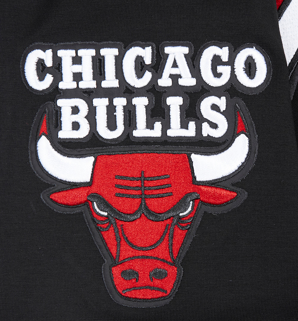 NBA CHICAGO BULLS SCRIPT TAIL T-SHIRT POUR HOMME (NOIR)