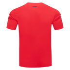 NBA CHICAGO BULLS SCRIPT TAIL MEN'S   TEE (RED)