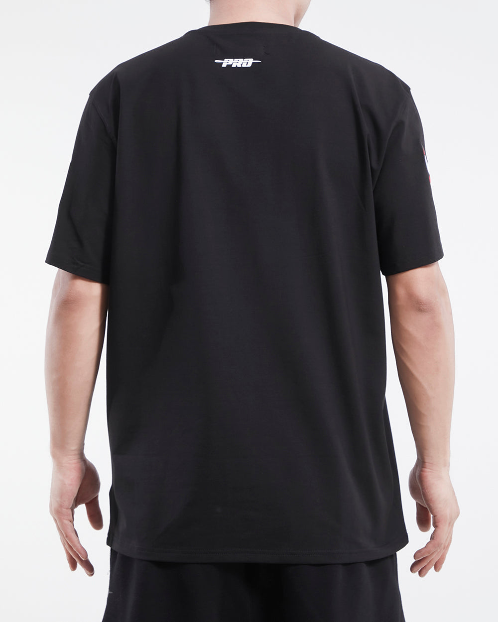 NBA CHICAGO BULLS MEXICO WORDMARK MEN'S TEE (BLACK)