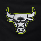 NBA CHICAGO BULLS UNDER THE LIGHTS T-SHIRT EN JERSEY SIMPLE POUR HOMME (NOIR)
