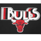 NBA CHICAGO BULLS RETRO ELEVATION MEN'S SINGLE JERSEY TEE (BLACK)