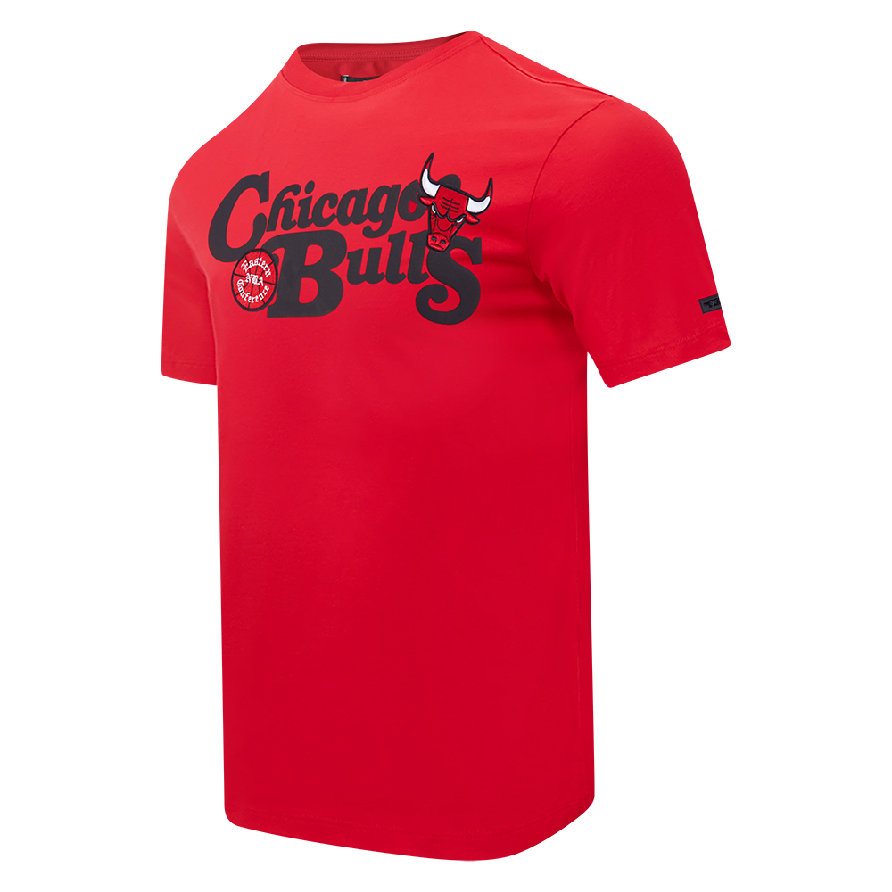 NBA CHICAGO BULLS SOUVENIR MEN'S SINGLE JERSEY TEE (RED)