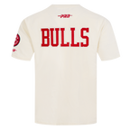 NBA CHICAGO BULLS BEST OF MEN'S DROP SHOULDER TEE (EGGSHELL)