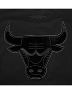NBA CHICAGO BULLS BLACKOUT MEN'S CJ DROP SHOULDER TEE (BLACK)