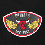 NBA CHICAGO BULLS BORN FOR SPORT MEN'S SJ TEE (BLACK)