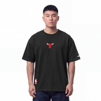 NBA CHICAGO BULLS CLASSIC ICON MEN'S SHIRT (BLACK)
