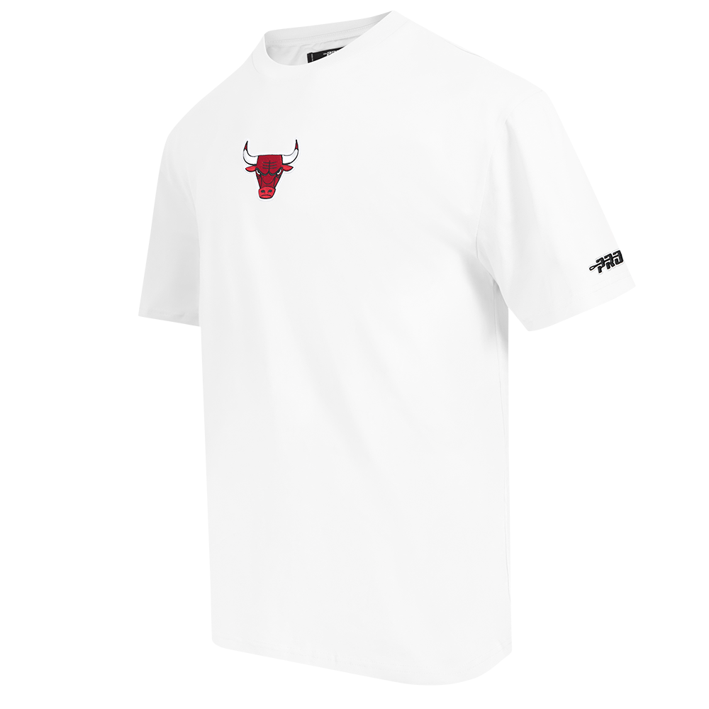 NBA CHICAGO BULLS CLASSIC ICON MEN'S SHIRT (WHITE)