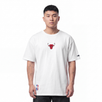 NBA CHICAGO BULLS CLASSIC ICON MEN'S SHIRT (WHITE)