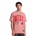 NBA CHICAGO BULLS  MEN'S S/S TEE (DUSTY PINK)
