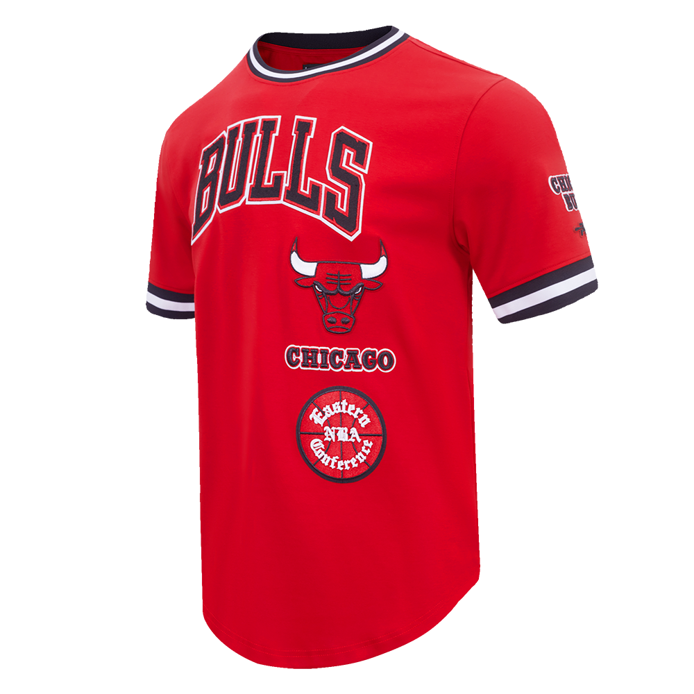 NBA CHICAGO BULLS RETRO CLASSICS MEN'S SHIRT (RED/BLACK)