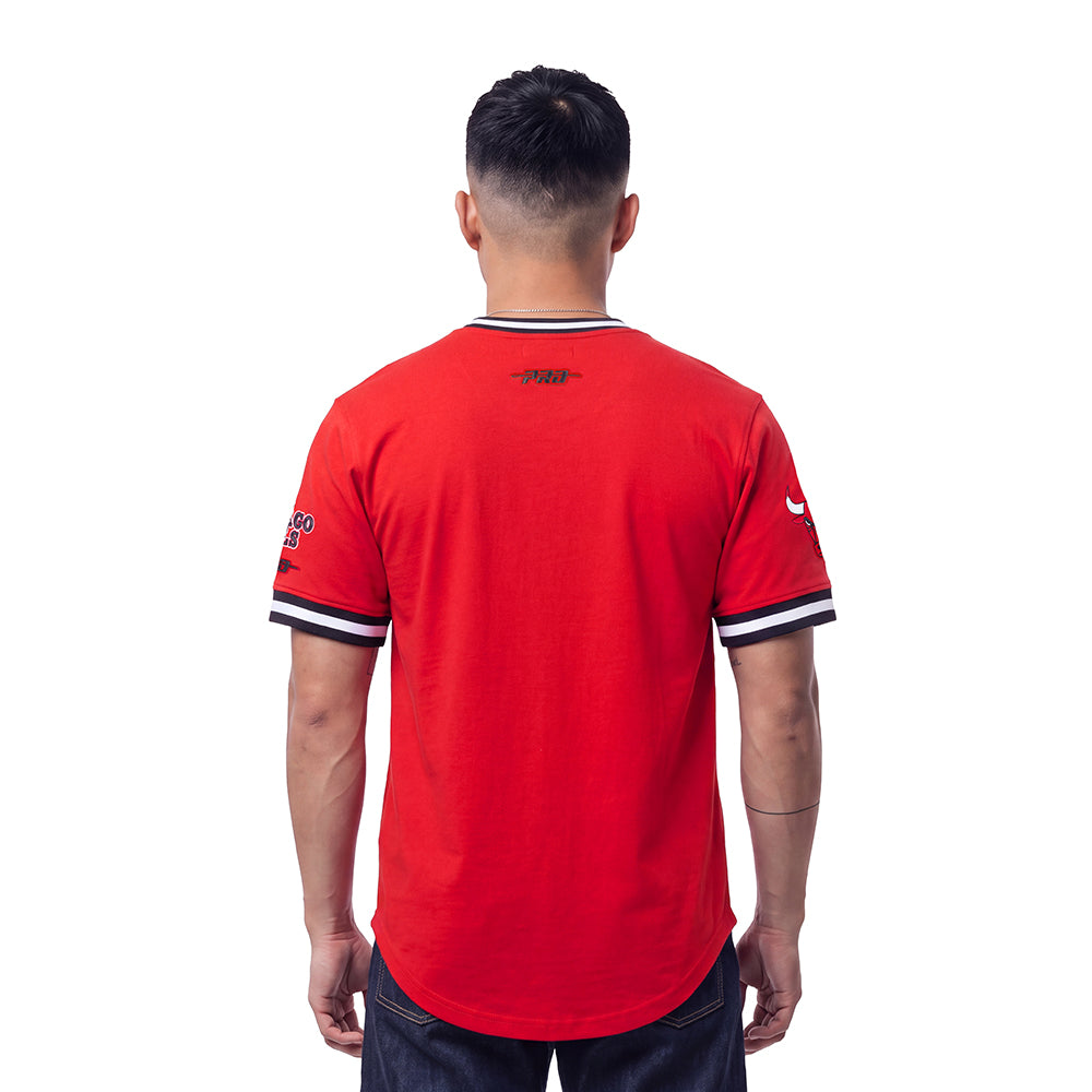 NBA CHICAGO BULLS RETRO CLASSICS MEN'S SHIRT (RED/BLACK)
