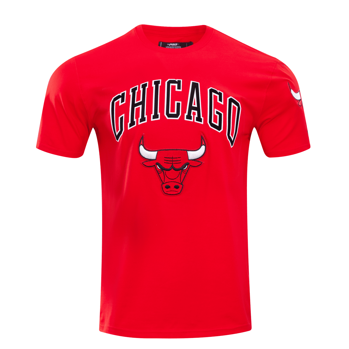 NBA CHICAGO BULLS CLASSIC BRISTLE T-SHIRT POUR HOMME (ROUGE)
