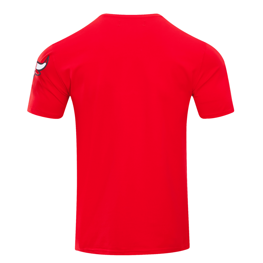 NBA CHICAGO BULLS CLASSIC BRISTLE MEN'S TEE (RED)