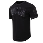 NBA CHICAGO BULLS TRIPLE BLACK PRO TEAM MEN'S TAPING TEE (BLACK)