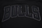 NBA CHICAGO BULLS TRIPLE BLACK PRO TEAM MEN'S TAPING TEE (BLACK)