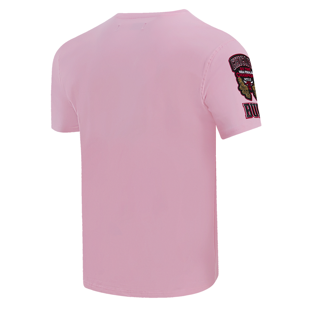 NBA CHICAGO BULLS T-SHIRT PRO TEAM À LOGO POUR HOMME (ROSE)