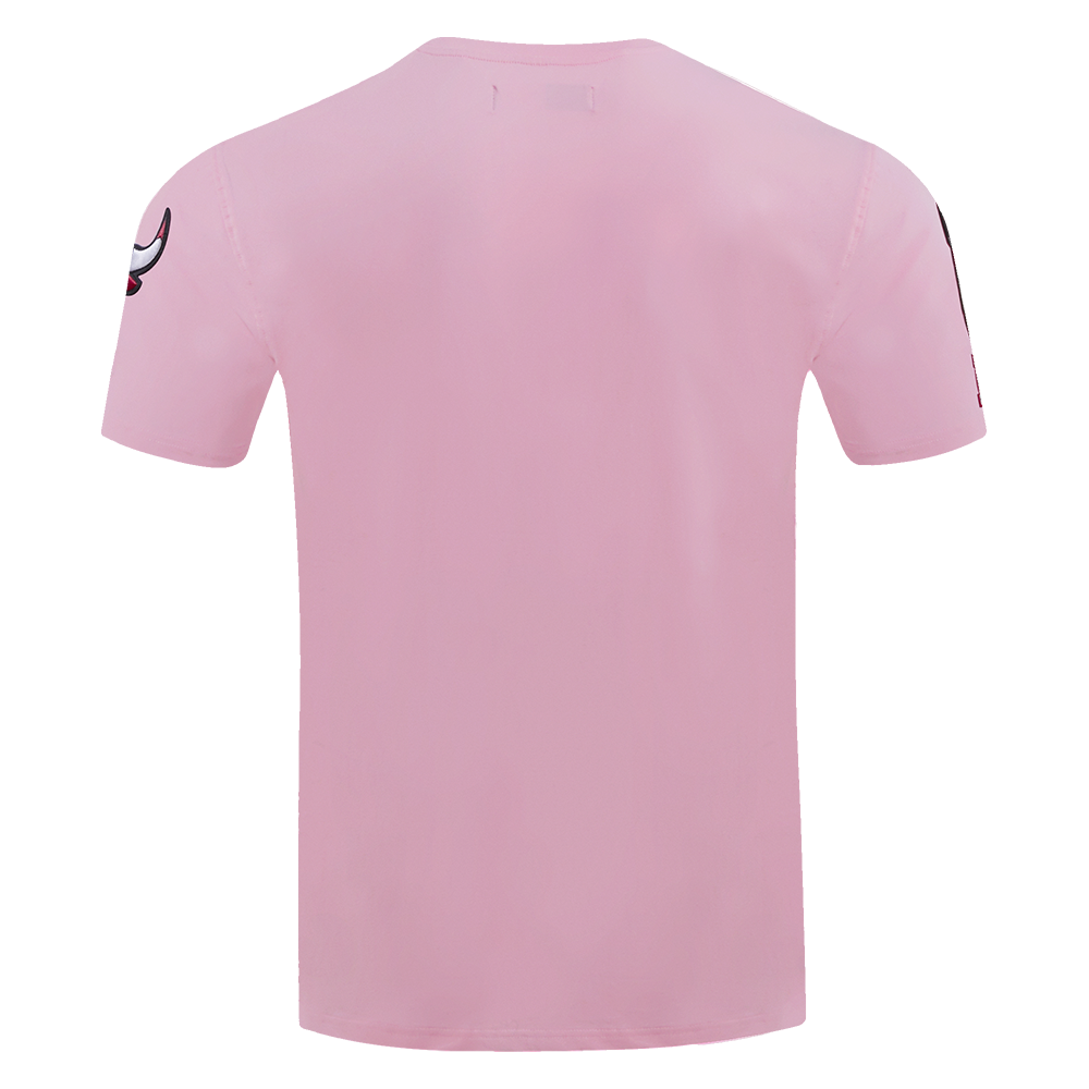 NBA CHICAGO BULLS T-SHIRT PRO TEAM À LOGO POUR HOMME (ROSE)