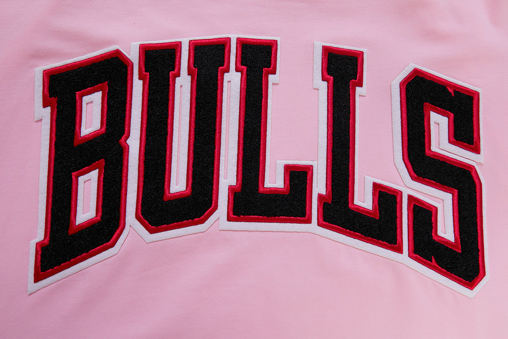 NBA CHICAGO BULLS T-SHIRT PRO TEAM À LOGO POUR HOMME (ROSE)