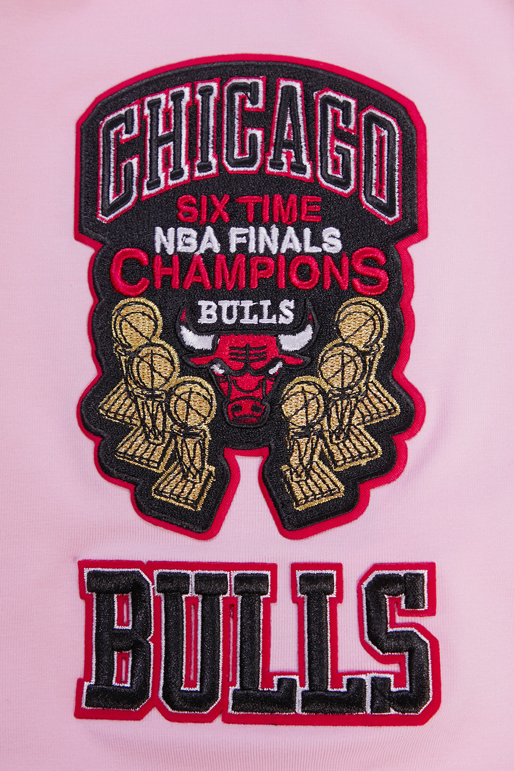 NBA CHICAGO BULLS T-SHIRT PRO TEAM À LOGO POUR HOMME (ROSE)