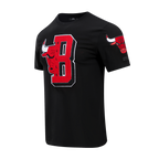 NBA CHICAGO BULLS T-SHIRT MASHUP POUR HOMME (NOIR)