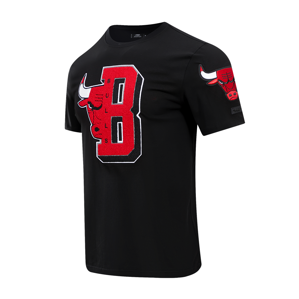 NBA CHICAGO BULLS T-SHIRT MASHUP POUR HOMME (NOIR)