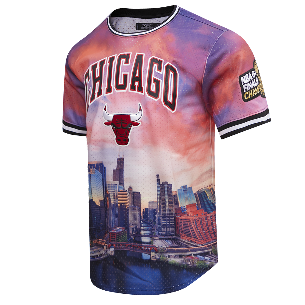 NBA CHICAGO BULLS CITY SCAPE MESH MEN'S JERSEY (1CB)