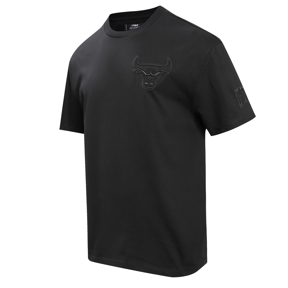 NBA CHICAGO BULLS NEUTRAL DROP SHOULDER MEN'S TEE (BLACK)