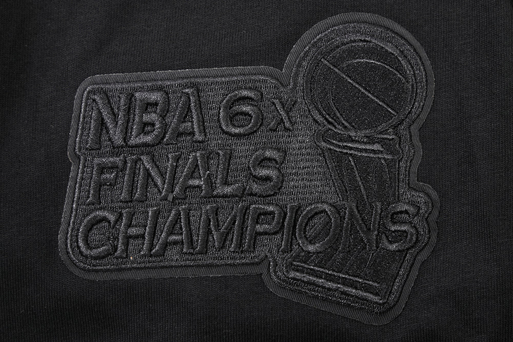 NBA CHICAGO BULLS NEUTRAL DROP SHOULDER MEN'S TEE (BLACK)