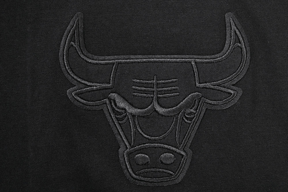 NBA CHICAGO BULLS NEUTRAL DROP SHOULDER MEN'S TEE (BLACK)
