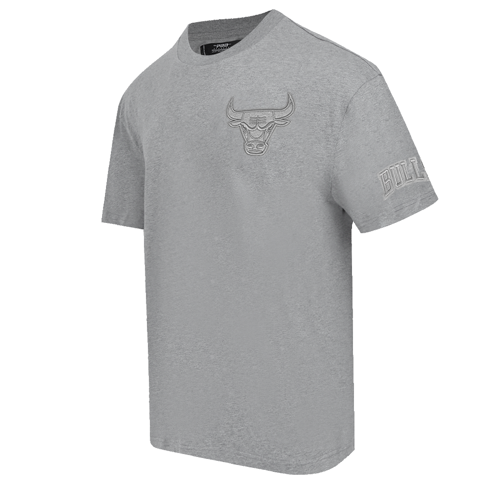 NBA CHICAGO BULLS NEUTRAL MEN'S DROP SHOULDER TEE (DARK HEATHER GRAY)