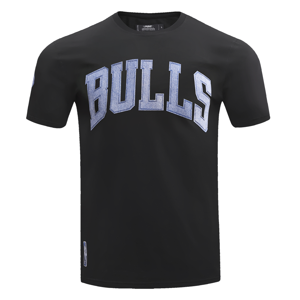 NBA CHICAGO BULLS VARSITY BLUES MEN'S TEE (BLACK)