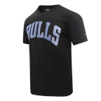 NBA CHICAGO BULLS VARSITY BLUES MEN'S TEE (BLACK)