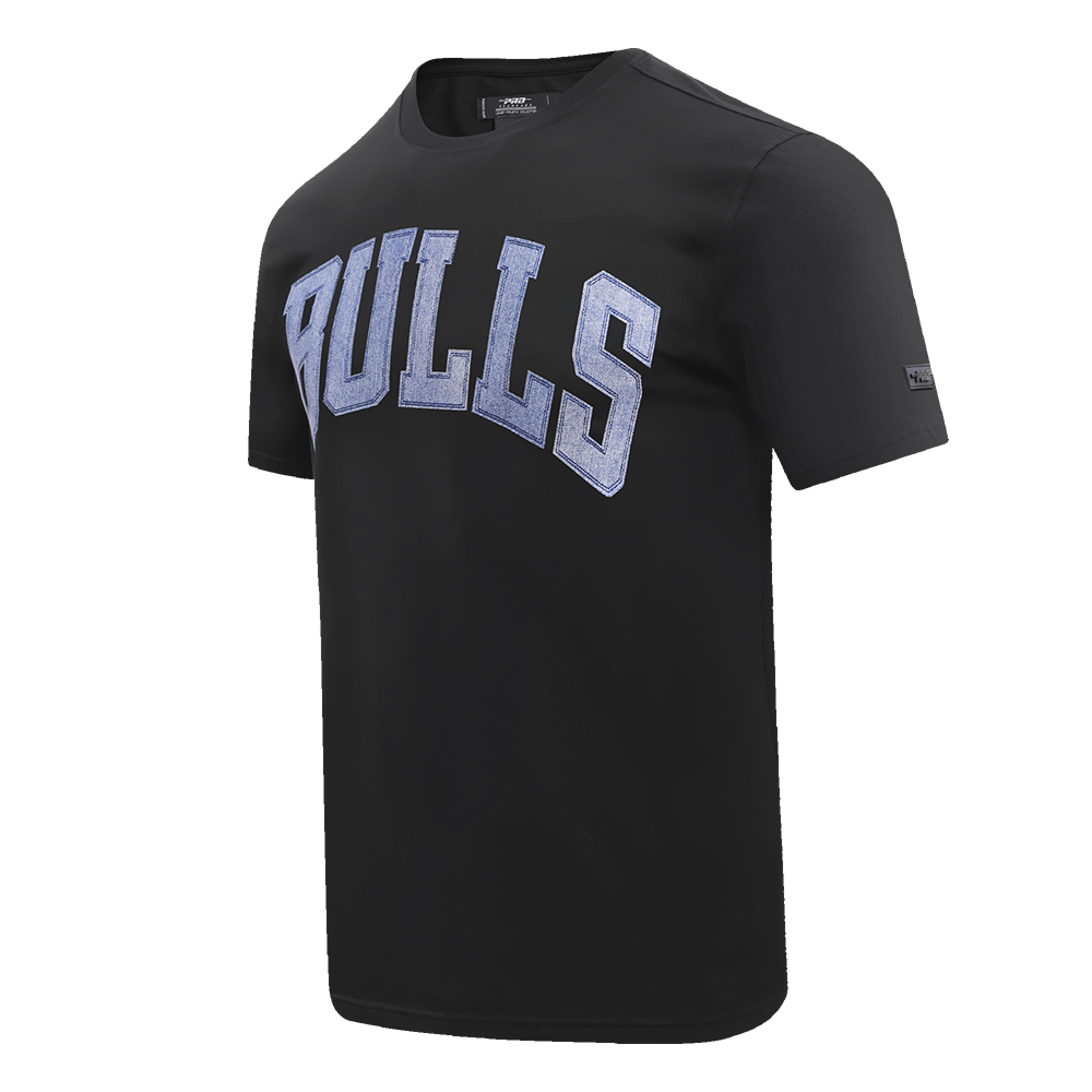 NBA CHICAGO BULLS VARSITY BLUES MEN'S TEE (BLACK)