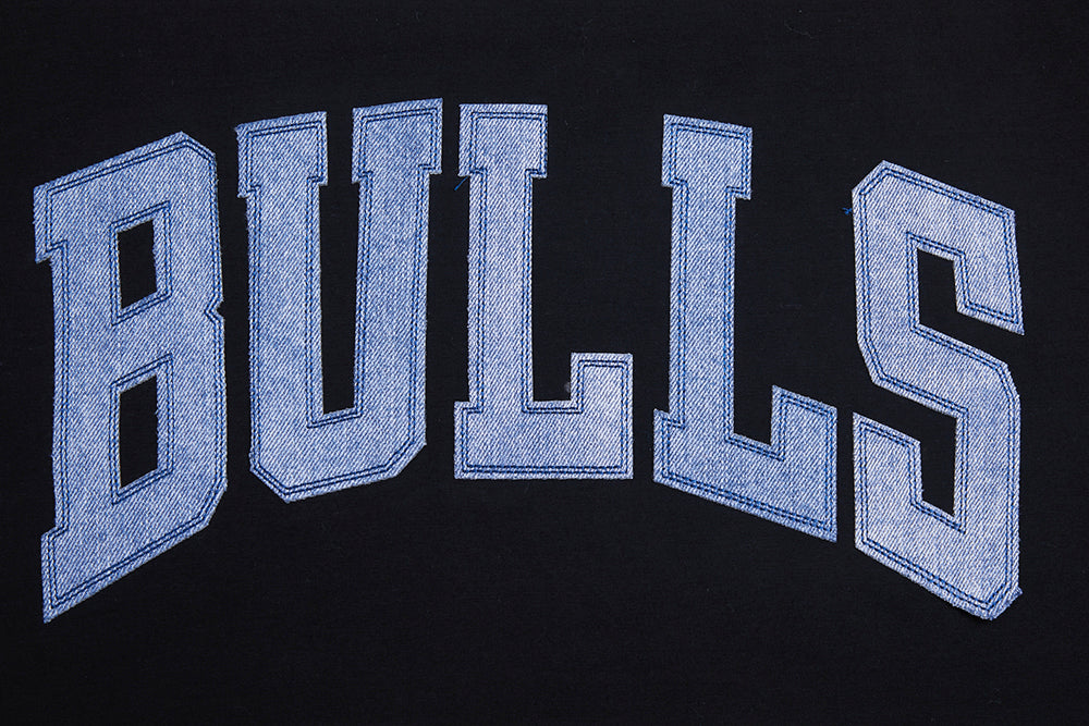 NBA CHICAGO BULLS VARSITY BLUES MEN'S TEE (BLACK)