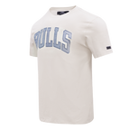 NBA CHICAGO BULLS VARSITY BLUES MEN'S TEE (LINEN)