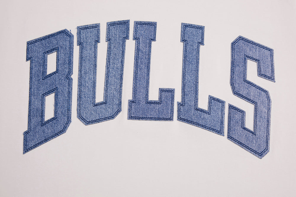 NBA CHICAGO BULLS VARSITY BLUES MEN'S TEE (LINEN)