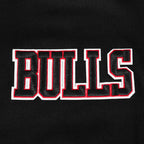 NBA CHICAGO BULLS WINGSPAN MEN'S DROP SHOULDER LS TEE (BLACK)