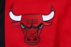 NBA CHICAGO BULLS SCRIPT TAIL MEN'S DOUBLE KNIT 2.0 SHORT (RED/BLACK)