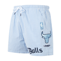 NBA CHICAGO BULLS COUNTRY CLUB SHORT EN SEERSUCKER POUR HOMME (BLEU SEERSUCKER)