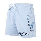 NBA CHICAGO BULLS COUNTRY CLUB SHORT EN SEERSUCKER POUR HOMME (BLEU SEERSUCKER)