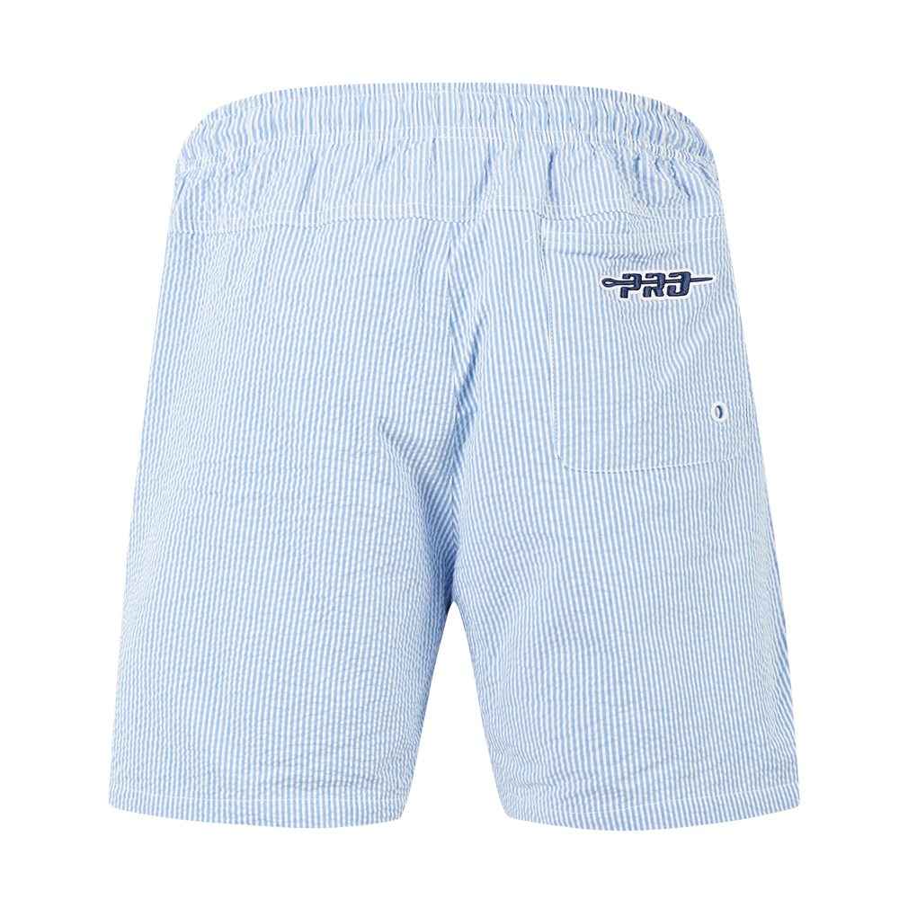 NBA CHICAGO BULLS COUNTRY CLUB SHORT EN SEERSUCKER POUR HOMME (BLEU SEERSUCKER)