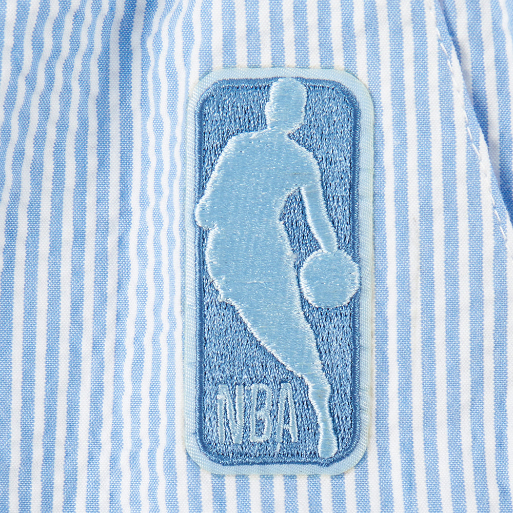 NBA CHICAGO BULLS COUNTRY CLUB SHORT EN SEERSUCKER POUR HOMME (BLEU SEERSUCKER)