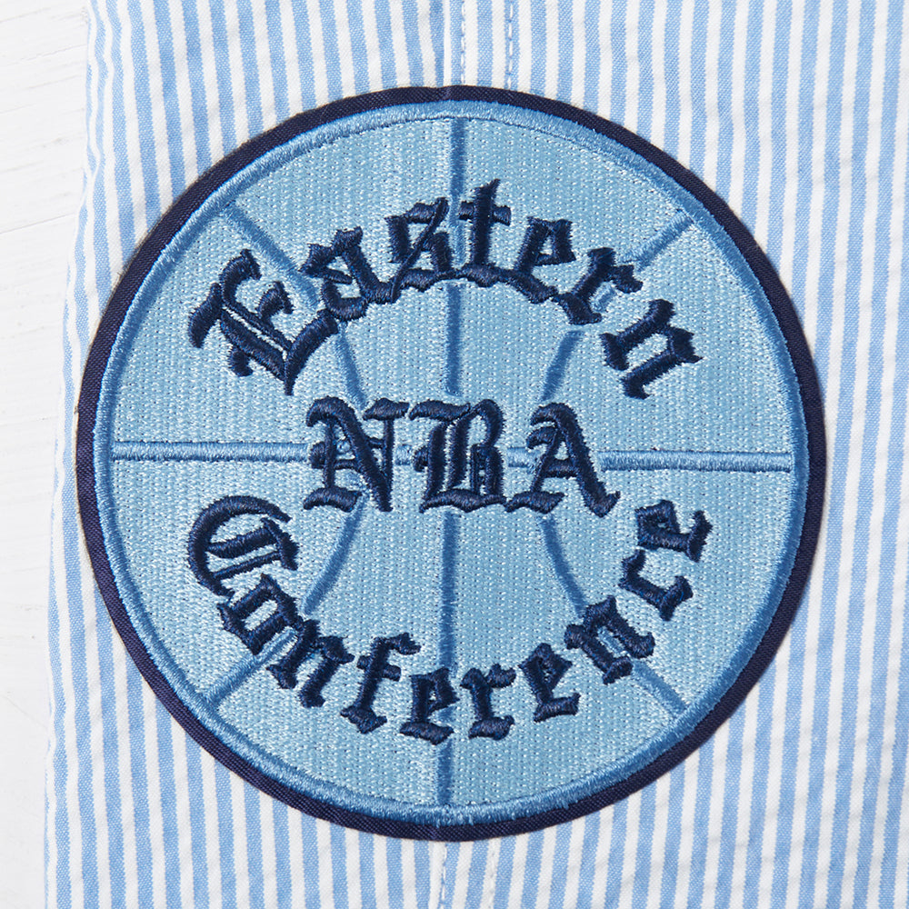 NBA CHICAGO BULLS COUNTRY CLUB SHORT EN SEERSUCKER POUR HOMME (BLEU SEERSUCKER)