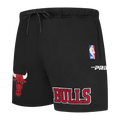 NBA CHICAGO BULLS SOUVENIR MEN'S MESH SHORT (BLACK)