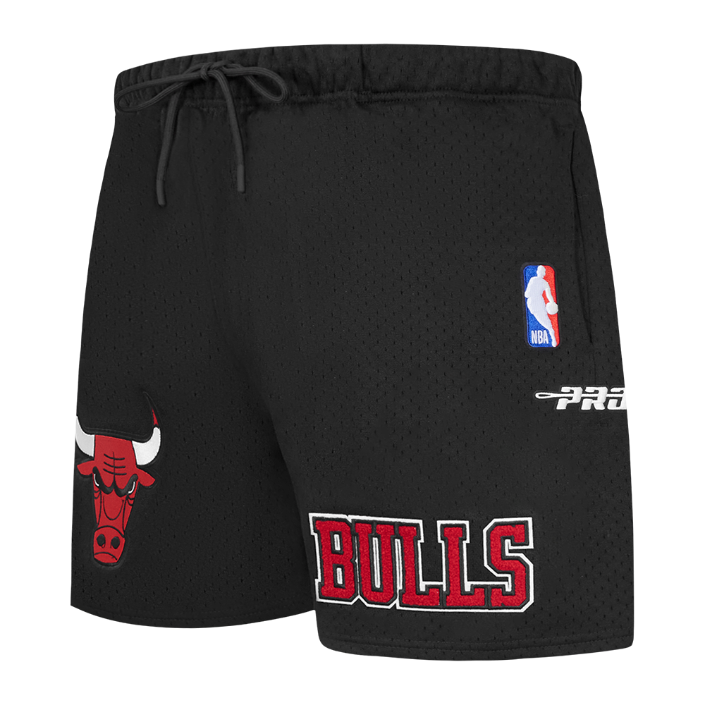 NBA CHICAGO BULLS SOUVENIR MEN'S MESH SHORT (BLACK)
