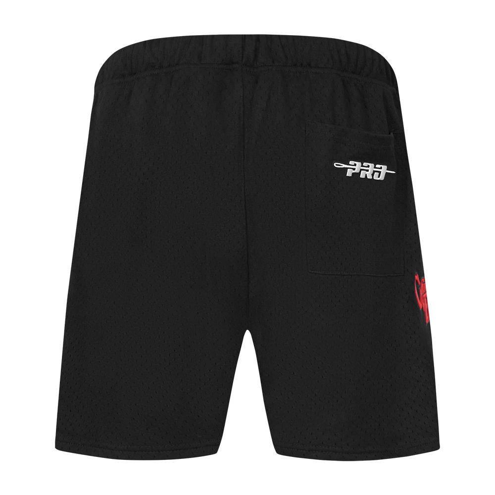 NBA CHICAGO BULLS SOUVENIR MEN'S MESH SHORT (BLACK)