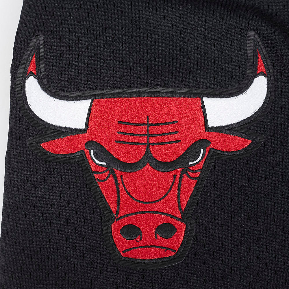 NBA CHICAGO BULLS SOUVENIR MEN'S MESH SHORT (BLACK)